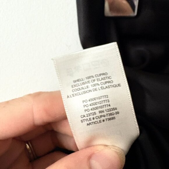 Aritzia Wilfred Only Slip Satin Midi Skirt in Black Size 4 - Picture 6 of 6